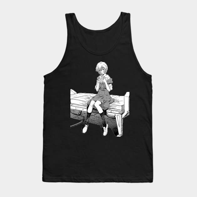 Rei Sitting Tank Top by KokoroPopShop